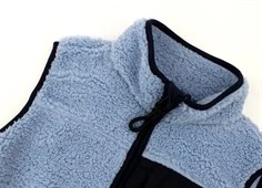 Mads Nørgaard fleecevest Vilads faded denim